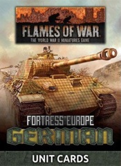 FW261G: Fortress Europe - German Unit Cards